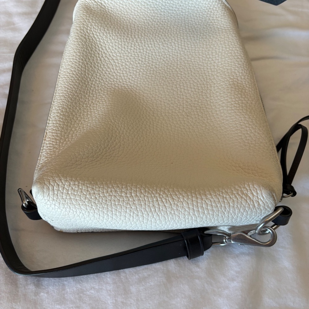 Rag & Bone Elliot Cream/Off White And Black Cross… - image 4